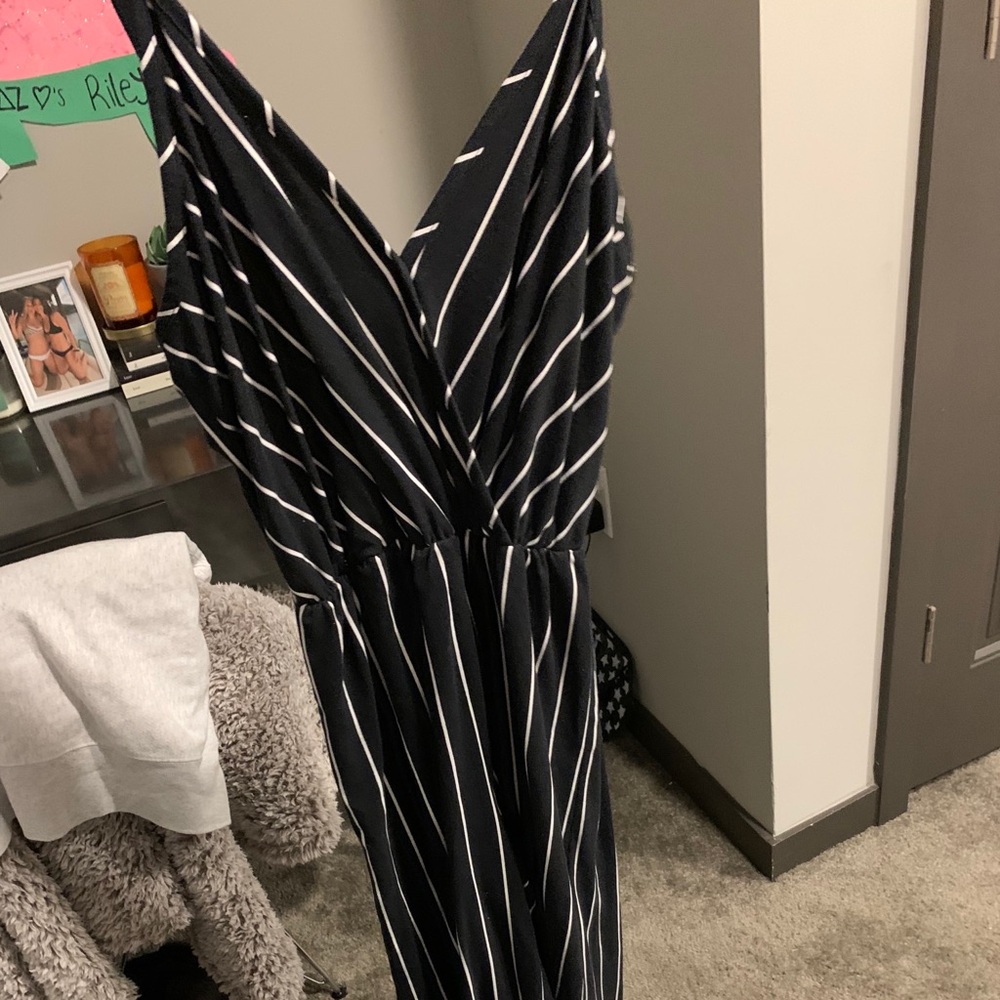 Charlotte Russe stripped jumpsuit
